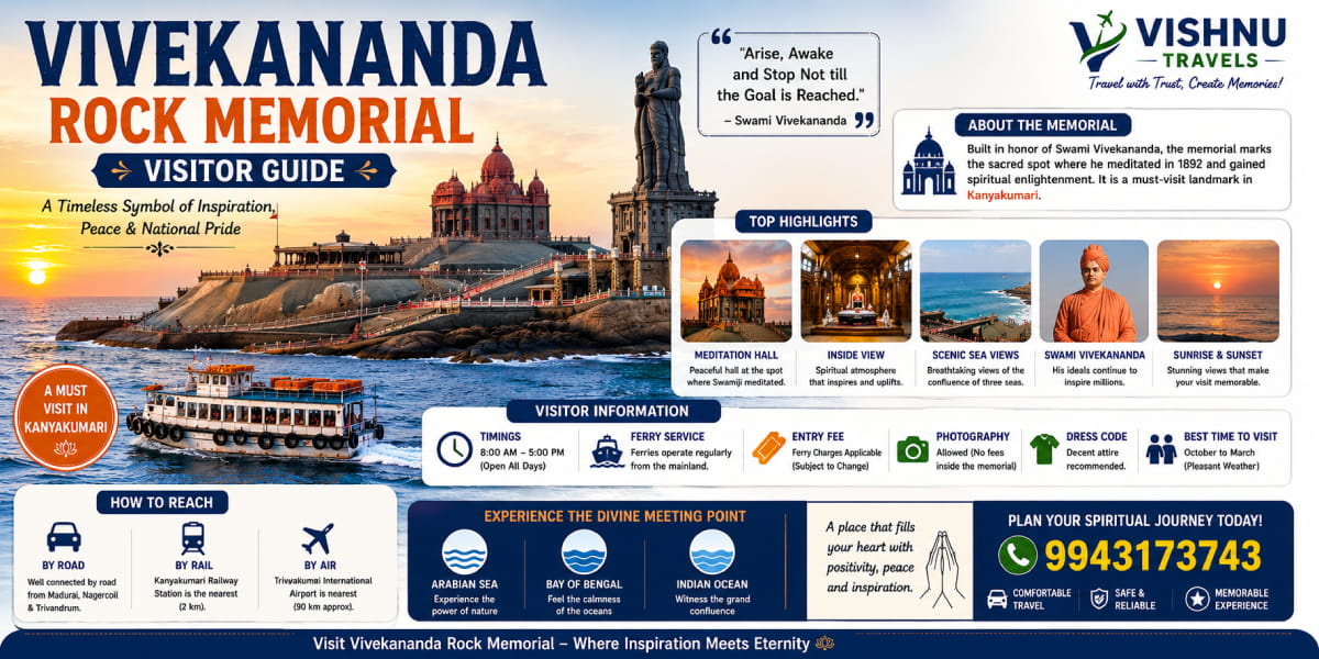 Vivekananda Rock Memorial Visitor Guide