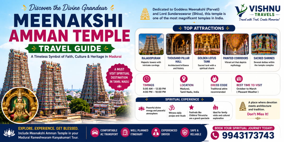 Madurai Meenakshi Amman Temple Guide