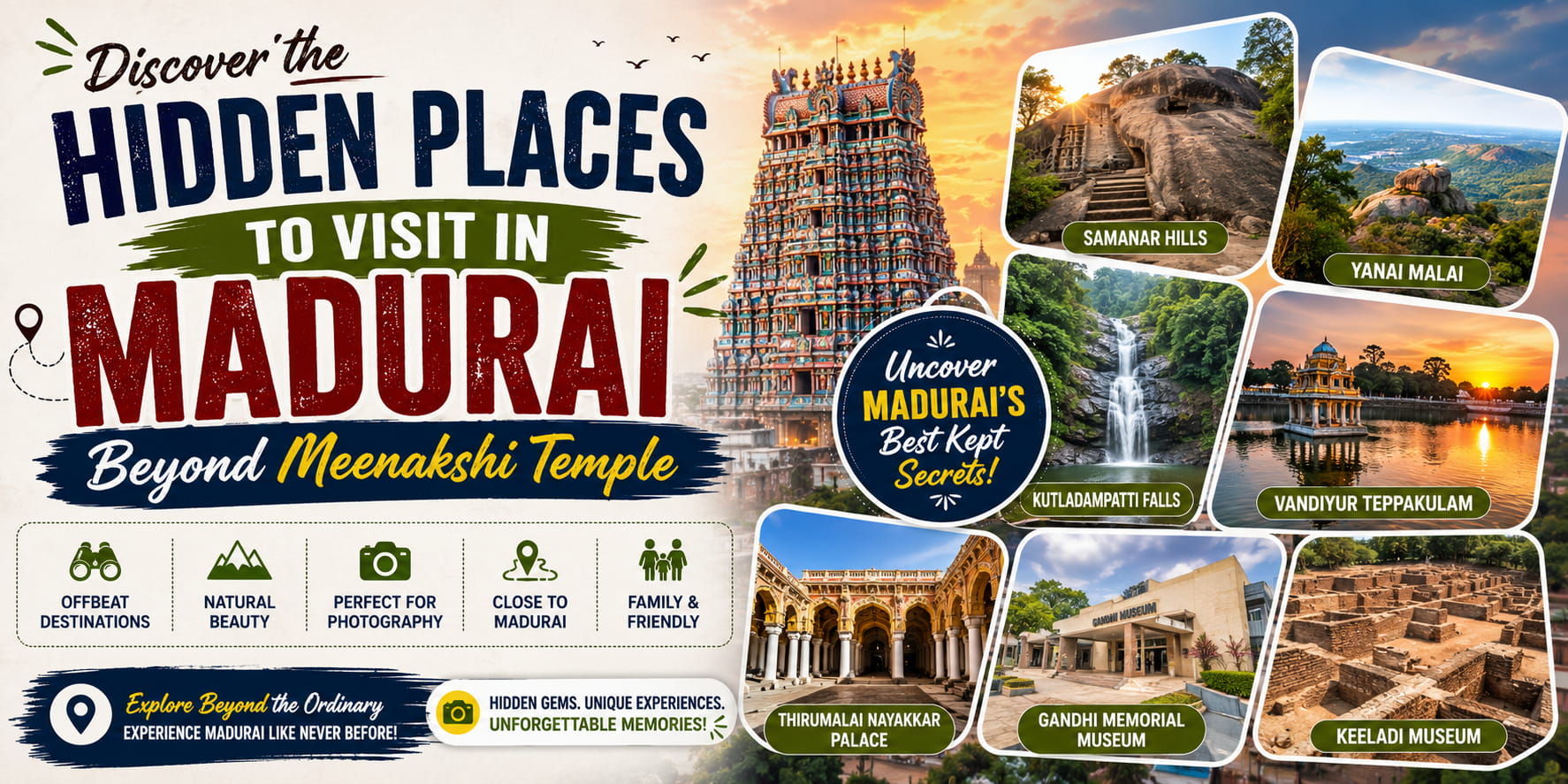 Hidden Places to Visit in Madurai Beyond Meenakshi Temple