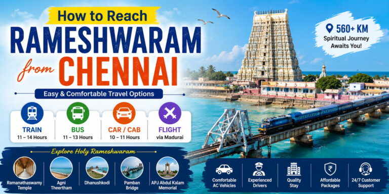 How to Reach Rameshwaram from Chennai