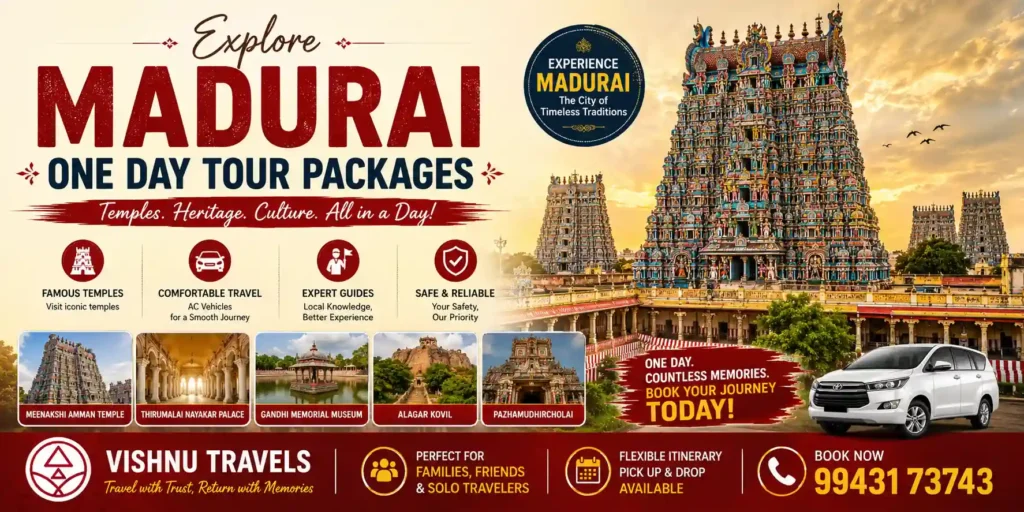 Madurai One Day Tour Packages
