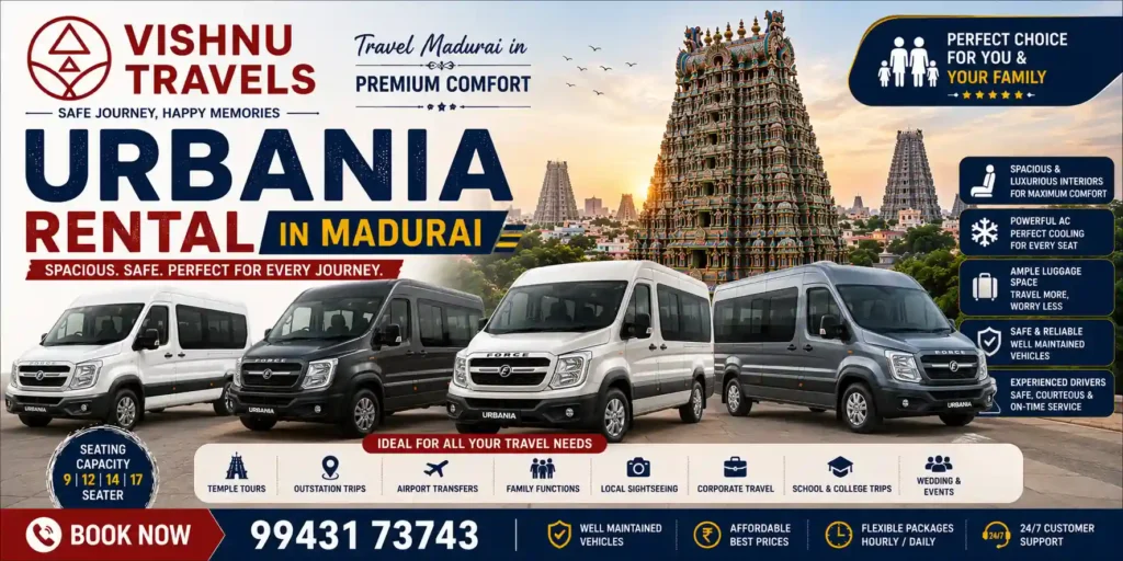 Urbania Rental in Madurai